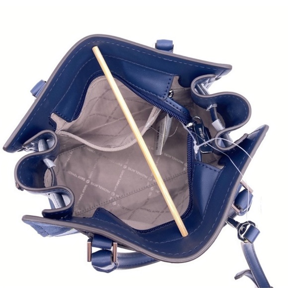 Michael Kors Small Hamilton Satchel Crossbody and Wallet Set - Picture 7 of 13